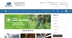Desktop Screenshot of carlsensubaru.com